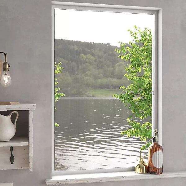 Vidaxl Insektenschutz Für Fenster Weiß 80x120 Cm günstig online kaufen