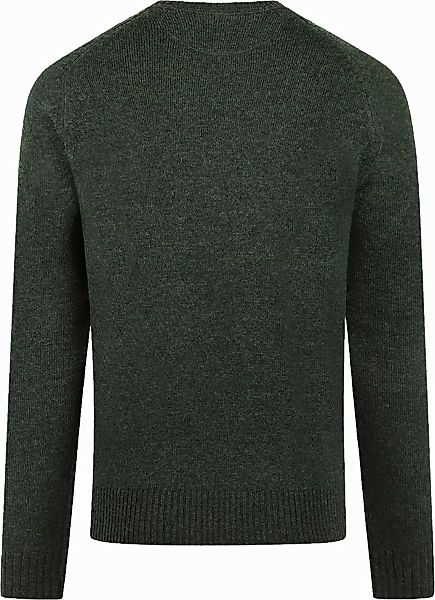 McGregor Pullover Lammwolle Melange Dunkelgrün - Größe 3XL günstig online kaufen