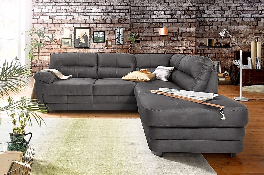 COTTA Polstergarnitur "Royale L-Form", (Set), Set bestehend aus: Ecksofa & günstig online kaufen