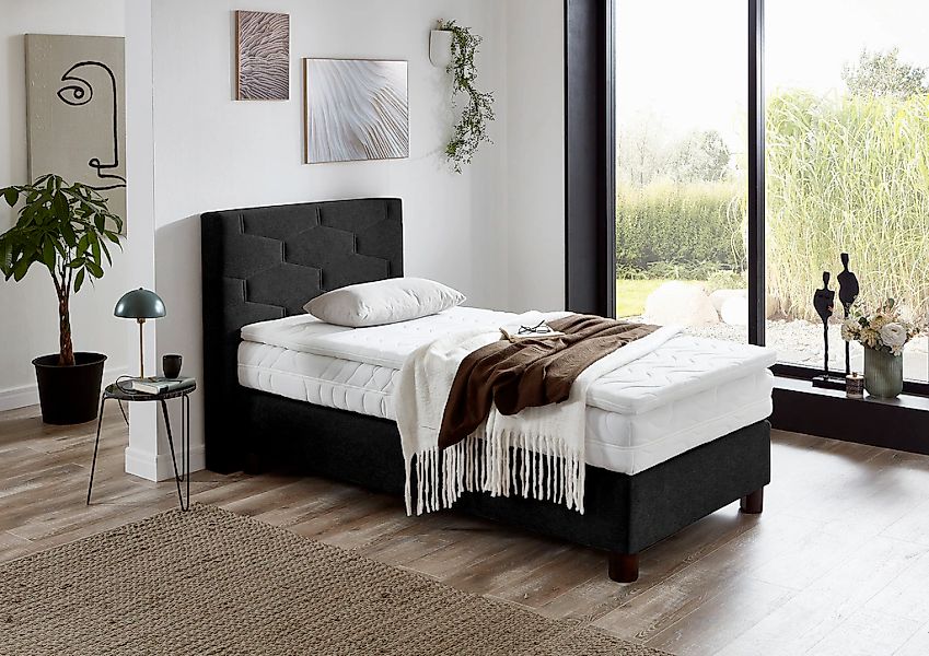 Westfalia Schlafkomfort Boxspringbett wahlweise mit Topper günstig online kaufen