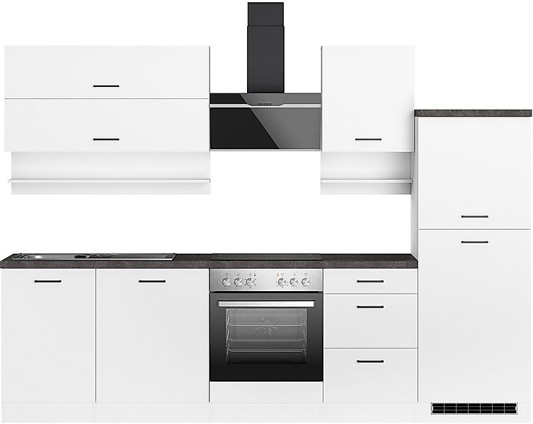 KOCHSTATION Küchenzeile KS-Frieda Breite 280 cm, wahlweise mit E-Geräten, m günstig online kaufen