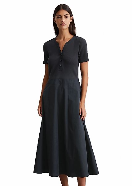 Marc OPolo Jerseykleid "mit Baumwoll-Popelinerock" günstig online kaufen