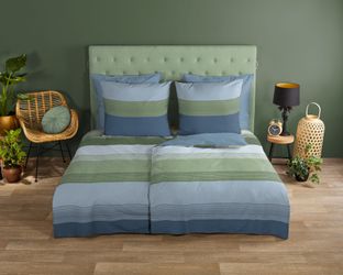 good morning Wendebettwäsche "Mali" 3 Stk. tlg. Baumwolle, Renforcé, Reißve günstig online kaufen