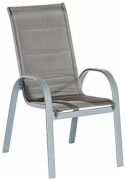 Merxx Amalfi di Lusso Stapelsessel 2er-Set Diamantbraun günstig online kaufen