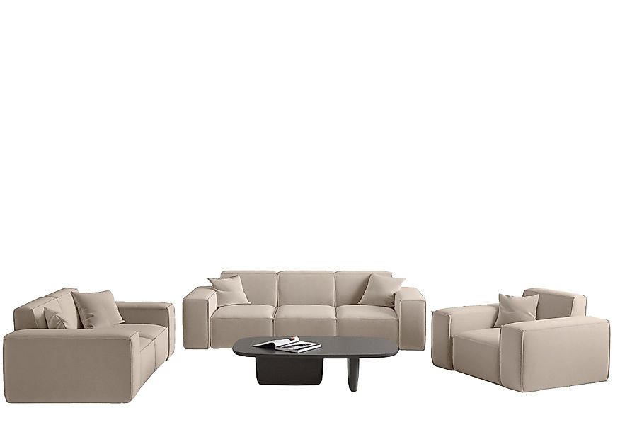Fun Möbel Polstergarnitur Sofaset Designersofa CELES günstig online kaufen