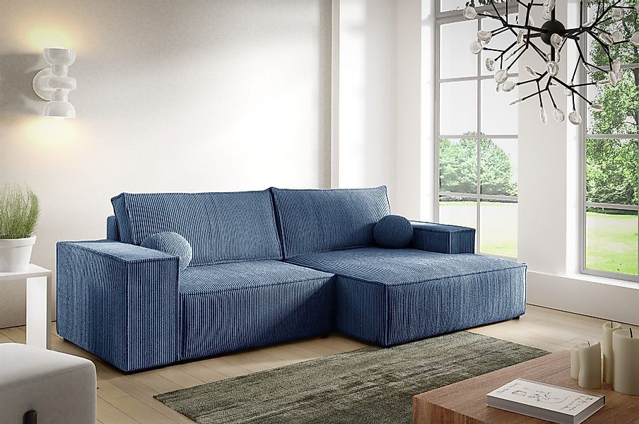 Fun Möbel Ecksofa Schlafsofa Sofa CORUNIA günstig online kaufen