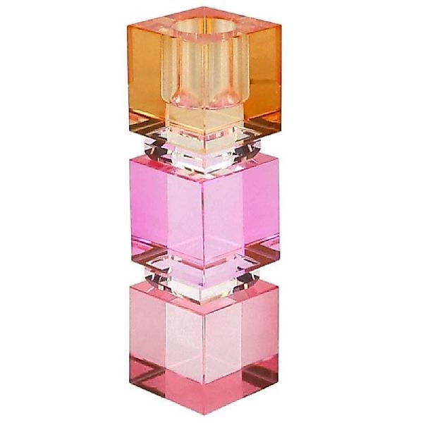 Giftcompany Kerzenhalter Kerzenhalter Sari Eckig Rosa günstig online kaufen