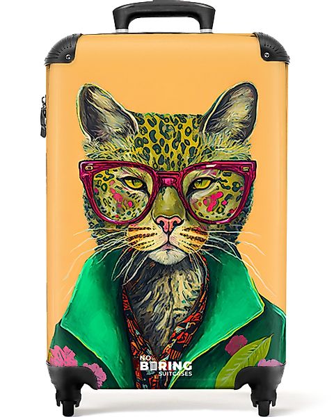 NoBoringSuitcases.com© Hartschalen-Trolley Tiere - Katze - günstig online kaufen
