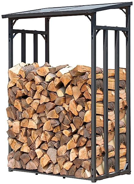 Quick Star Kaminholzregal, BxTxH:130x70x185 cm günstig online kaufen