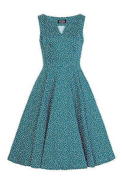 Hearts & Roses London A-Linien-Kleid La Rosa Dotty Swing Dress Rockabella V günstig online kaufen