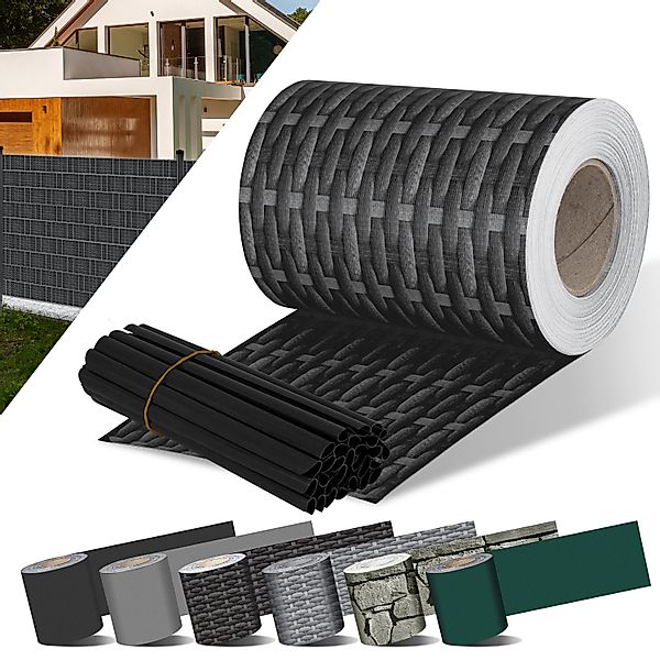 KESSER Sichtschutzstreifen, PVC Sichtschutzstreifen Sichtschutz Rolle günstig online kaufen