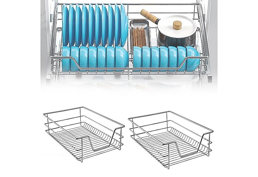 FIVMEN Schublade Schubkasteneinsatz Küchenschrank Teleskopschublade Korbaus günstig online kaufen