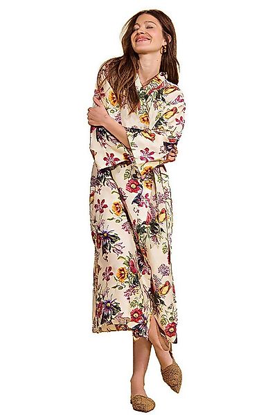Essenza Kimono Ilona Florea Hausmantel Morgenmantel 120 cm Baumwolle Satin günstig online kaufen