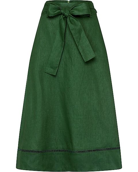 Luis Steindl Trachtenrock Leinenrock mit Gürtel günstig online kaufen