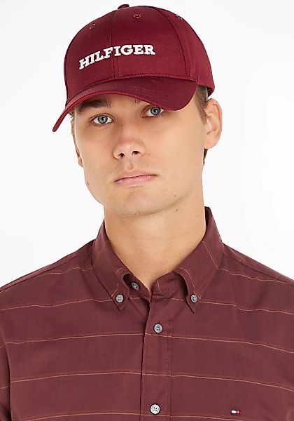 Tommy Hilfiger Baseball Cap "HILFIGER CAP", mit großer Hilfiger Logo Sticke günstig online kaufen