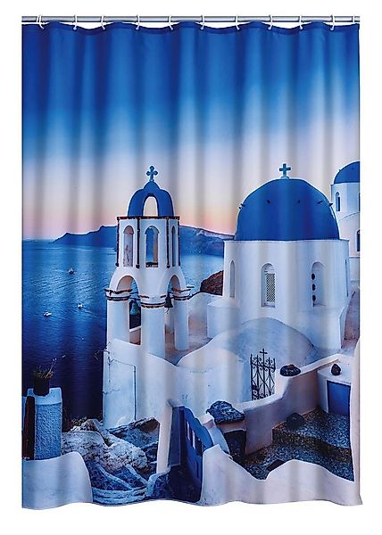 Ridder Duschvorhang Santorini multicolor Breite 180 cm günstig online kaufen