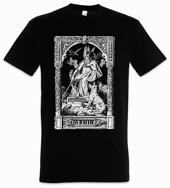 Urban Backwoods Print-Shirt Odhin Viking Herren T-Shirt Odin Thor Mjölnir L günstig online kaufen