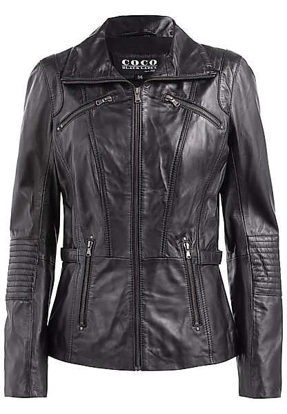 CBL Lederjacke MQ-43106 mit stehkragen günstig online kaufen