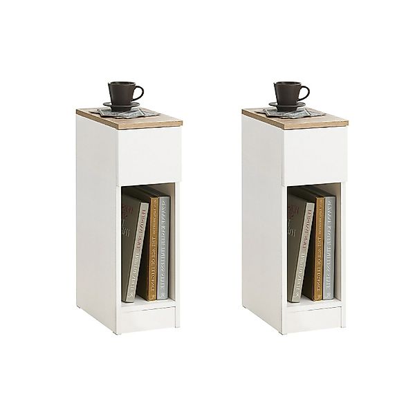 SoBuy Nachttisch FBT111, 2er Set, Beistelltisch günstig online kaufen