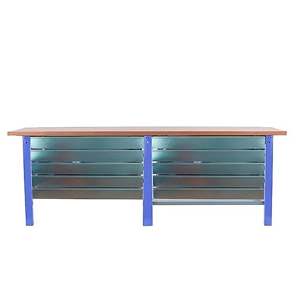PROREGAL Werkbank BUFFALO WOOD Mit 10x Schublade HxBxT 86,5x260x75cm Tragla günstig online kaufen