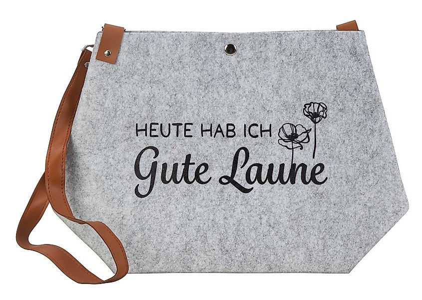Mel-O-Design Shopper Filztasche Tragetasche aus Filz (mit der Aufschrift " günstig online kaufen