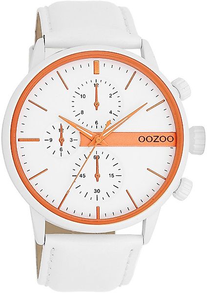 OOZOO Quarzuhr C11314, Armbanduhr, Herrenuhr, Lederarmband, günstig online kaufen