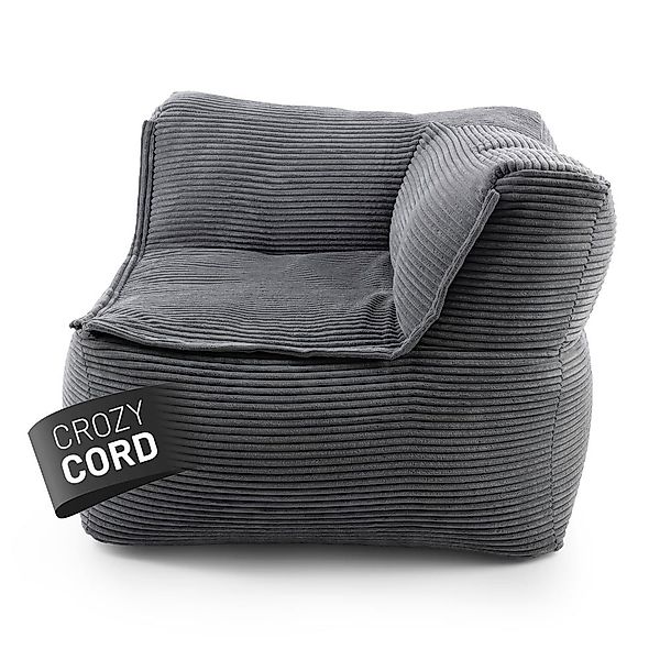Lumaland Sitzsack Sitzsack-Sofa Modular Cord 81x81x70cm günstig online kaufen