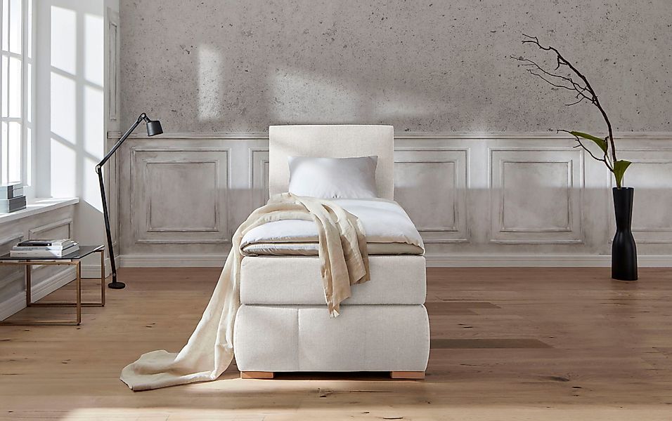 Home affaire Boxspringbett "Wehma", inkl. Topper in 3 verschiedenen Matratz günstig online kaufen