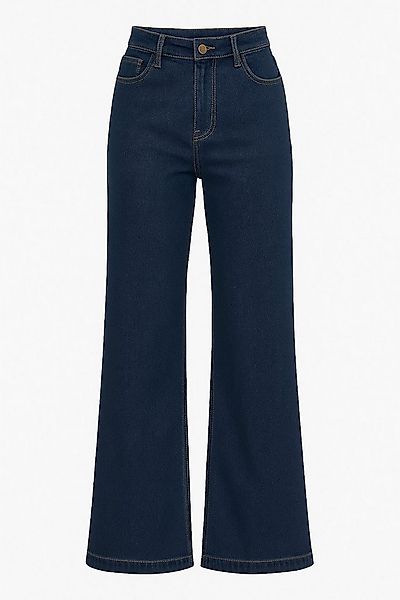 OriginalYou High-waist-Jeans Damen Flared Jeans Stretchjeans mit Hochbund 5 günstig online kaufen