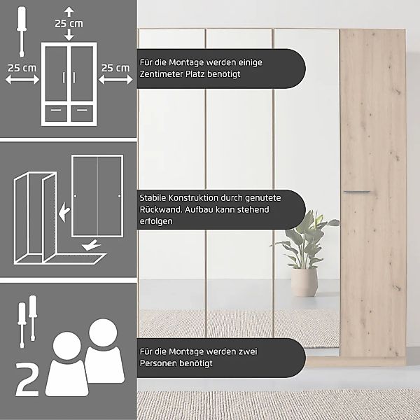 rauch Drehtürenschrank "Kleiderschrank Schrank Garderobe TOPSELLER OTELI in günstig online kaufen