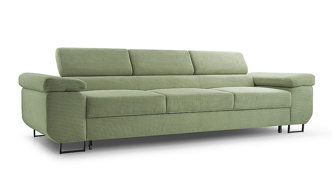 Beautysofa Schlafsofa NAVIO, mit Verstellbare Kopfstützen günstig online kaufen