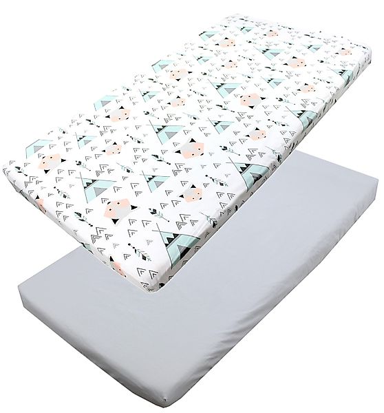 TupTam Spannbettlaken Baby Spannbettlaken Spannbetttuch für günstig online kaufen