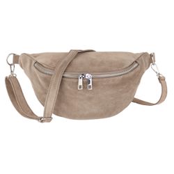 MIRROSI Bauchtasche Damen, Wildleder, Made in günstig online kaufen