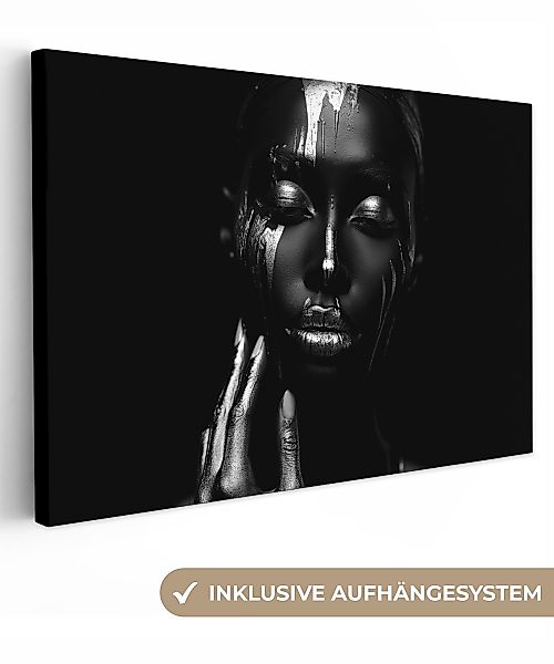 OneMillionCanvasses® Leinwandbild Frau - Abstrakt - günstig online kaufen