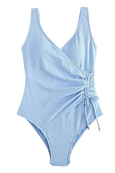 Next Badeanzug Bauchformender Badeanzug mit seitlicher Raffung (1-St) günstig online kaufen