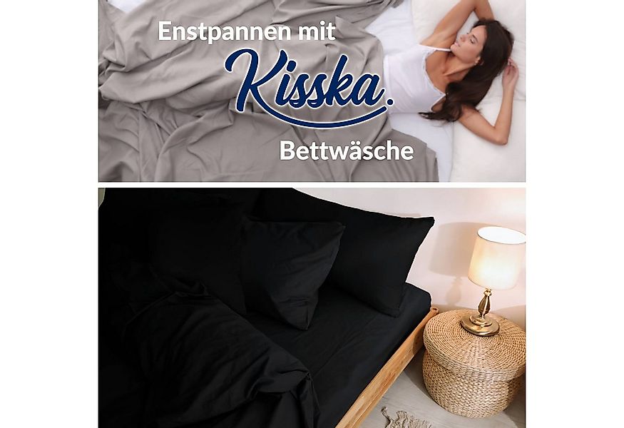 Kisska Kissenbezug LUNA Kissenüberzug Sofakissenbezug Kopfkissenbezug, (1 S günstig online kaufen