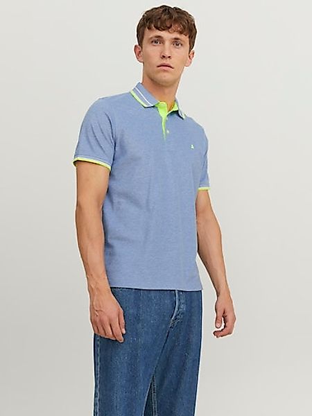 Jack & Jones Poloshirt "JJEPAULOS POLO SS NOOS", mit Logo Stickerei günstig online kaufen