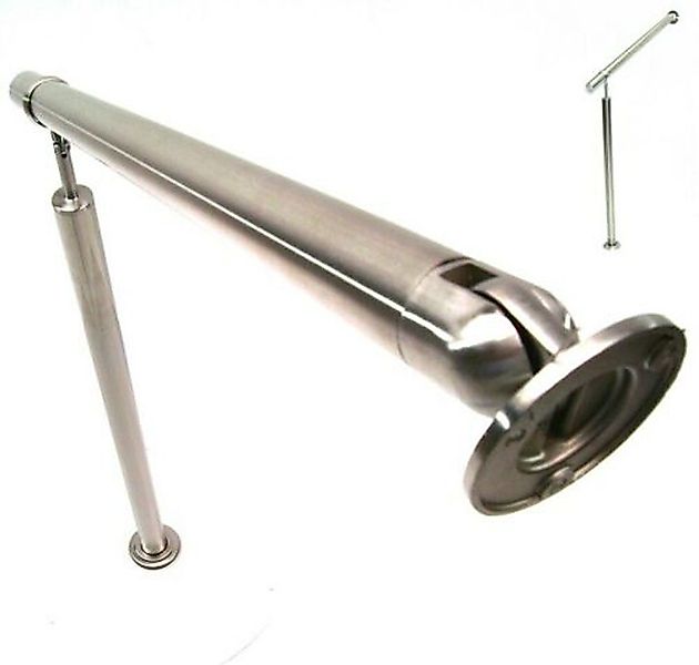 Apex Treppengeländer Edelstahl Treppengeländer 80 Handlauf Geländer Brüstun günstig online kaufen