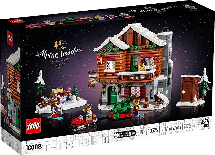 LEGO® Icons 10325 Almhütte Konstruktionsspielsteine günstig online kaufen