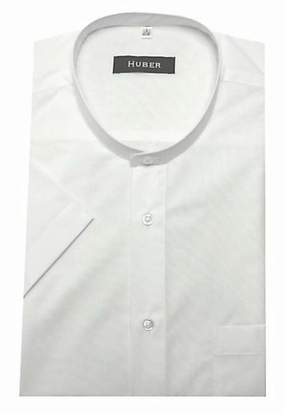 Huber Hemden Kurzarmhemd HU-0621 Stehkragen, Kurzarm, Regular Fit - gerader günstig online kaufen