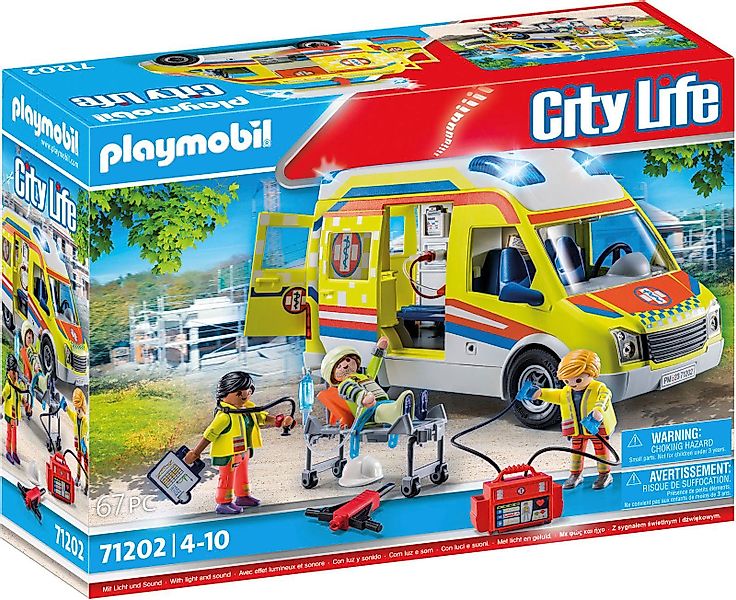 Playmobil® Rettungswagen mit Licht und Sound günstig online kaufen