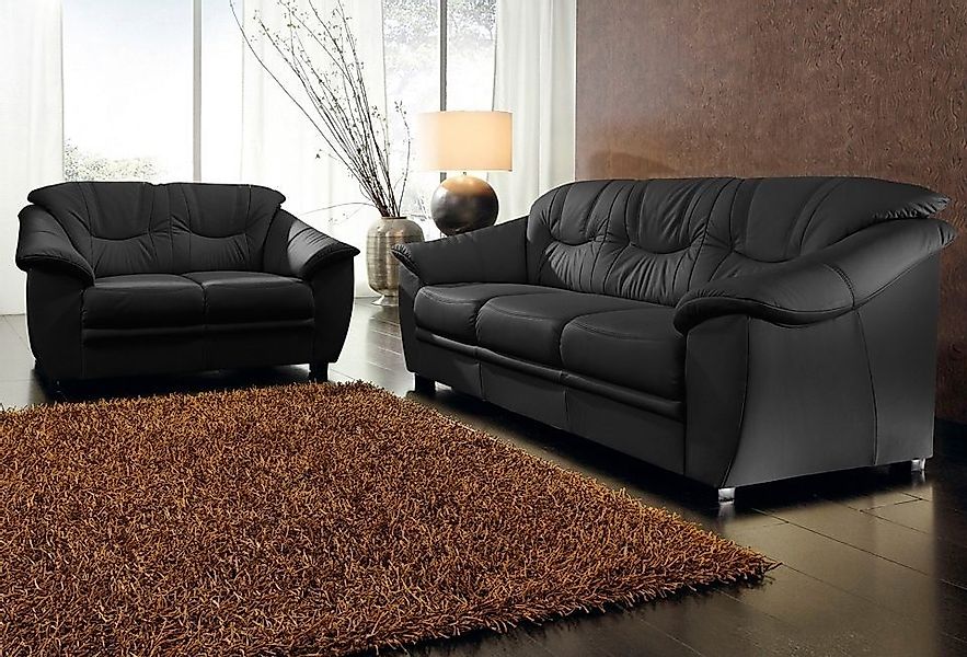 sit&more Polstergarnitur Savona, NaturLEDER® (2-tlg), bestehend günstig online kaufen