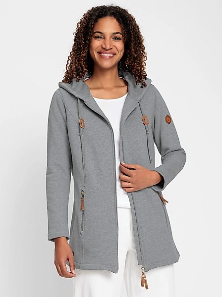 Casual Looks Shirtjacke "Sweatjacke" 1 Stk. tlg. günstig online kaufen
