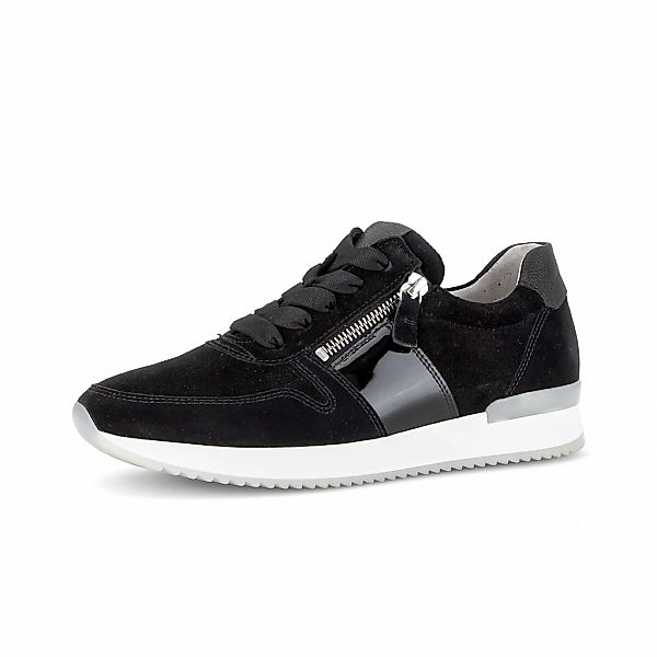 Gabor Sneaker "Sneaker low Materialmix Leder" günstig online kaufen