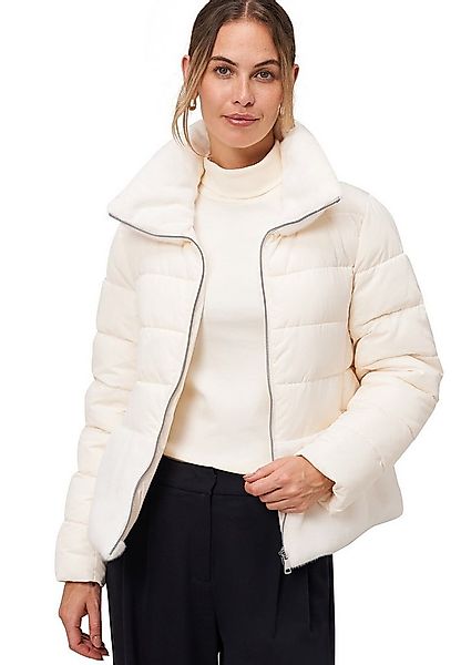 Zero Steppjacke Damen mit Kunstfellkragen günstig online kaufen