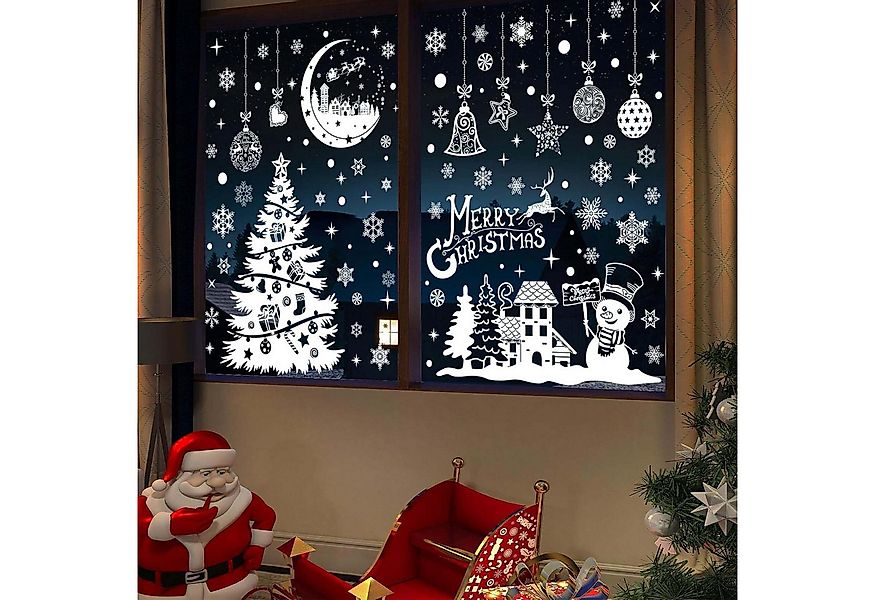 trends for living Fenstersticker 9 selbstklebende Fensterdekorationen für W günstig online kaufen