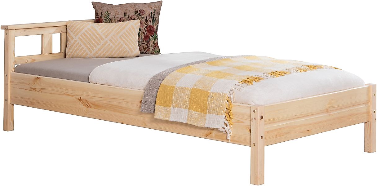 Ticaa Futonbett Merci, Einzelbett, aus Kiefer günstig online kaufen