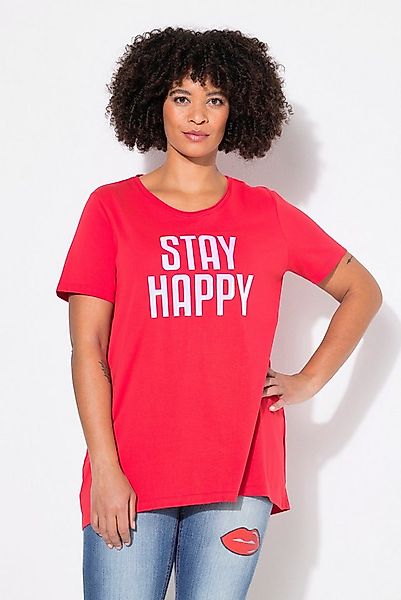 Angel of Style T-Shirt T-Shirt A-Linie HAPPY Schriftzug günstig online kaufen