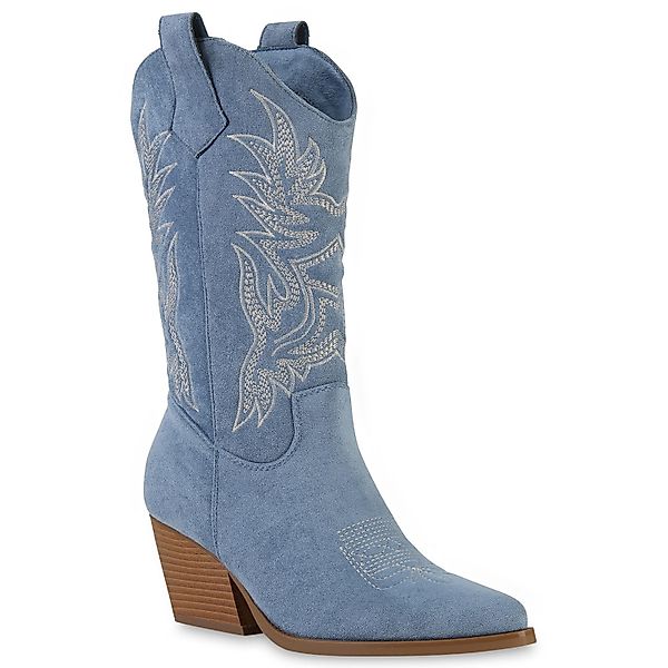 VAN HILL 840142 Cowboystiefel Schuhe günstig online kaufen