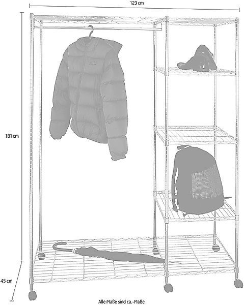 HAKU Garderobenständer günstig online kaufen